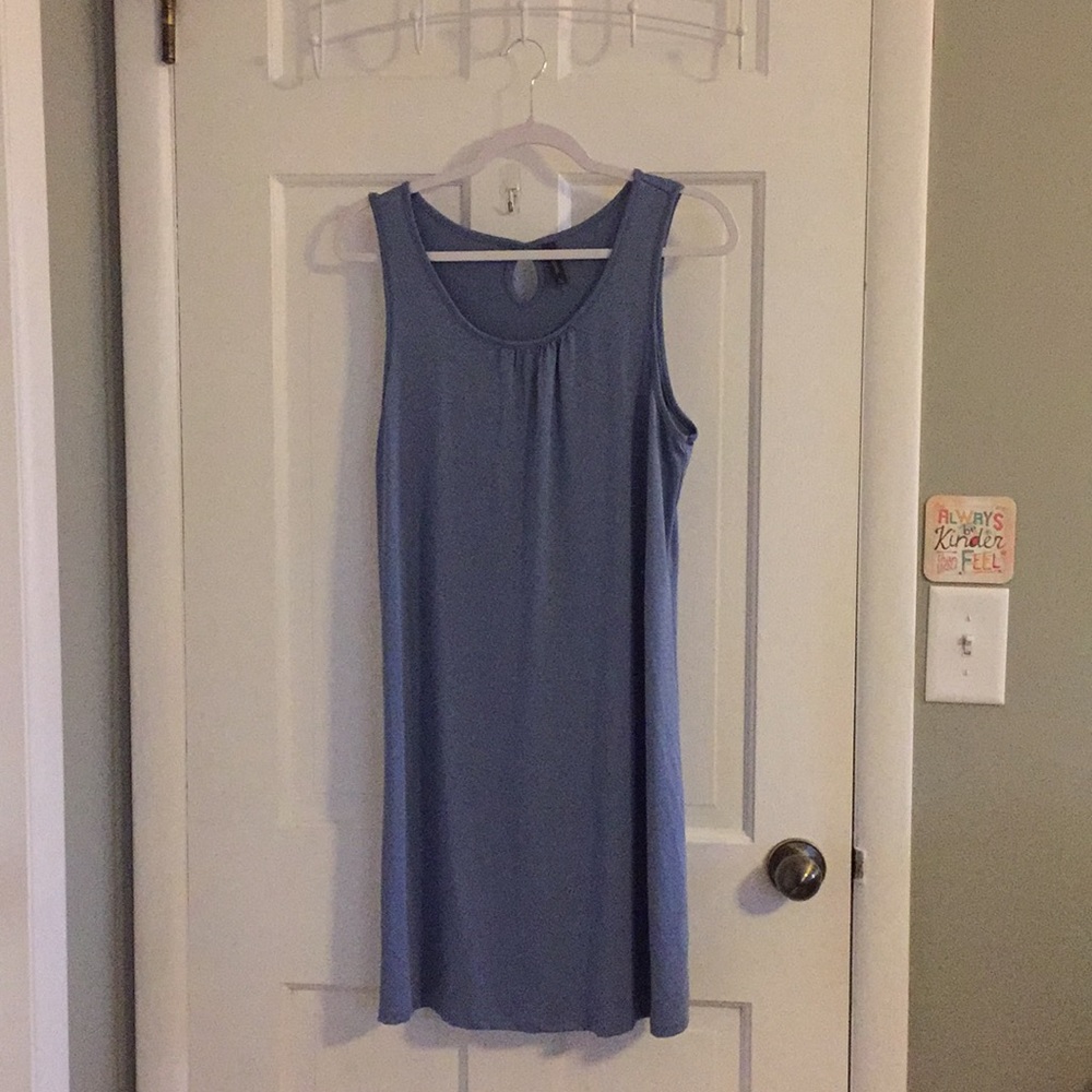 Blue Work Dress